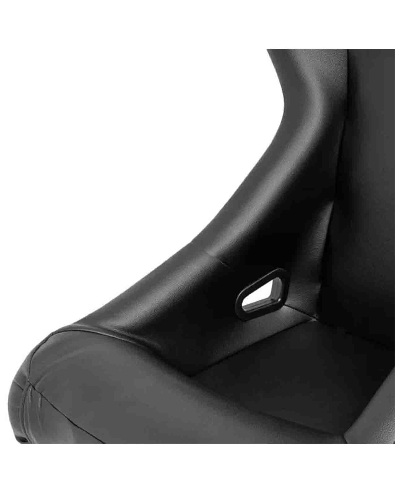 SK-Import Bucket Seat – Zandvoort Style | Black Synthetic Leather