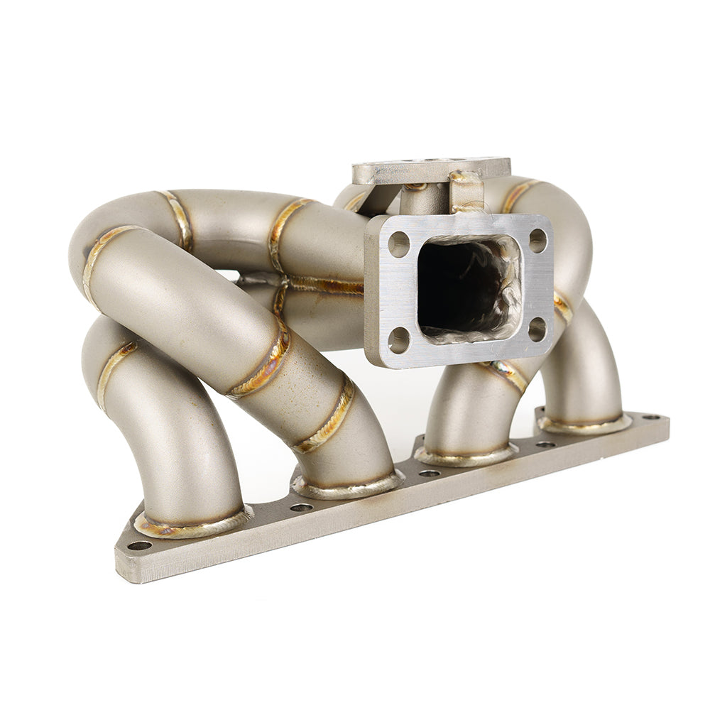 SK-Import Turbo Manifold RAM Horn Stainless Steel – Honda Civic / CRX / Del Sol (B-Series, T3)