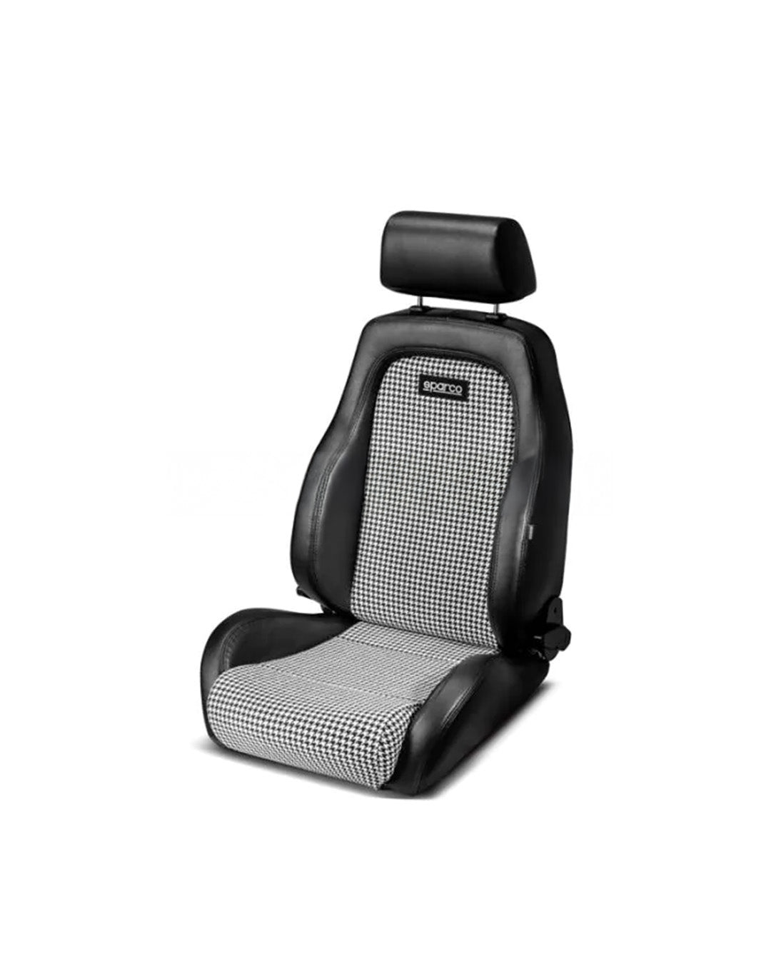 Sparco Adjustable Seat GT White Synthetic Leather