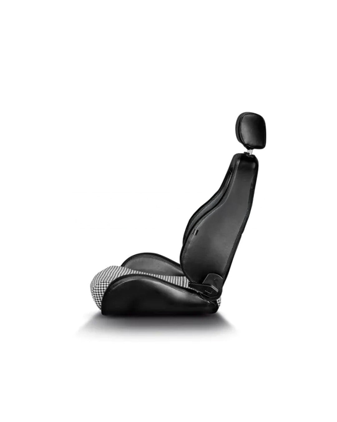 Sparco Adjustable Seat GT White Synthetic Leather