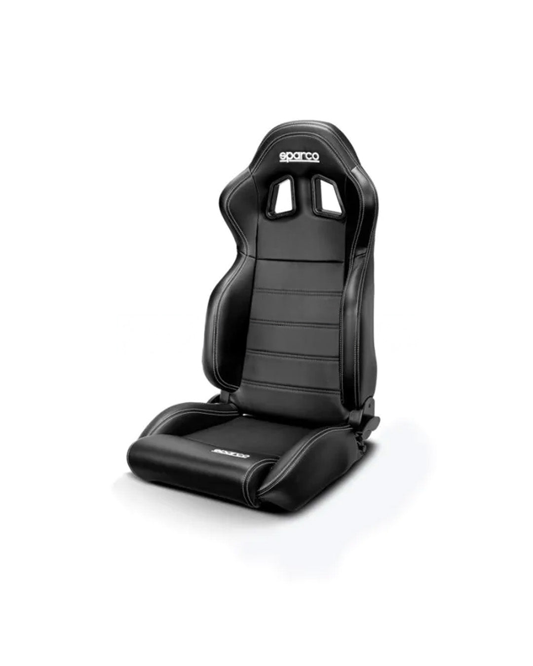 Sparco Adjustable Seat R100 MY22 White Synthetic Leather