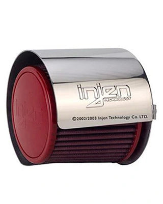 Injen Aluminium Heat Shield for Air Filter – Universal Fit Up to 3.5 Inch