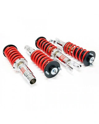 BLOX Racing Coilover Kit Red – Honda Civic, Del Sol, Integra (Street Series HS)