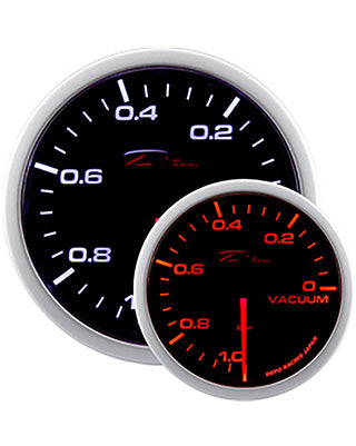 Depo Racing WA Series Vacuum Gauge – 52mm (Black)