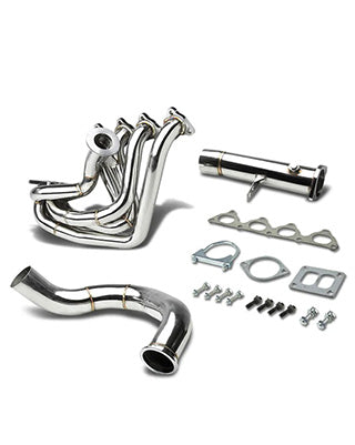 J2 Engineering Turbo Manifold T4 Twin Scroll Stainless Steel – Honda Civic / Integra (B-Series)