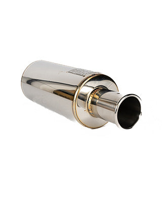 M2 Motorsport Universal Muffler – Spoon Style Polished