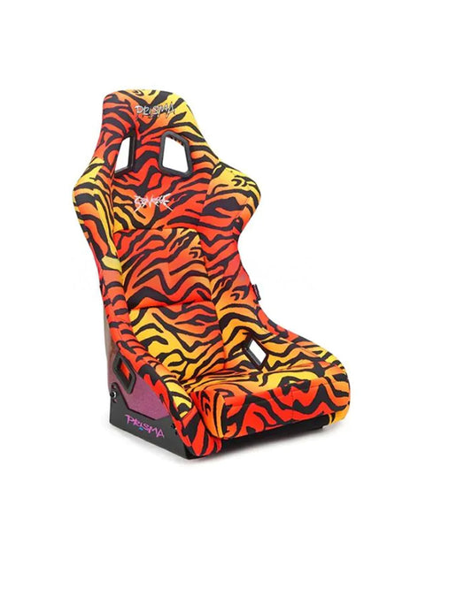 NRG Innovations Bucket Seat Savage Series Tigre Satin