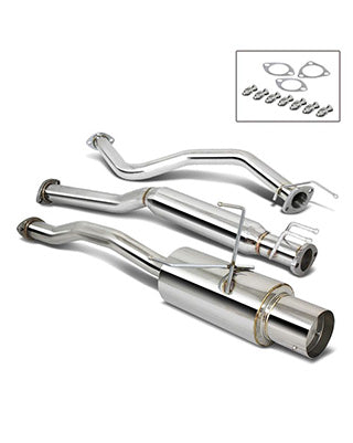 SK-Import Cat-back System 61mm Stainless Steel Honda Civic ES/EM