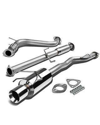SK-Import Cat-back System Double-wall Tip 57mm Stainless Steel Honda Accord