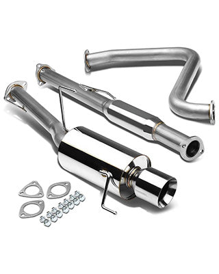 SK-Import Cat-back System Double-wall Tip 61mm Stainless Steel Honda Prelude 92–97