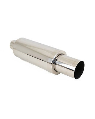 SK-Import Universal Rear Muffler – 63mm Inlet / 89mm Tip
