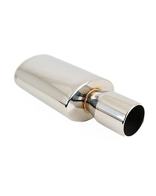 SK-Import Universal Rear Muffler – Stainless Steel