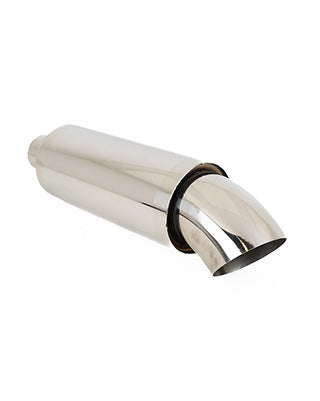 SK-Import Universal Rear Muffler – Turndown Tip 63mm Inlet / 101mm Outlet