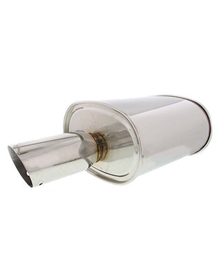 SRS Rear Muffler – 60.5mm Stainless Steel