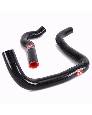 Skunk2 Radiator Hose Kit – Black / Red Silicone – Honda Civic, CRX, Del Sol (B-Series)