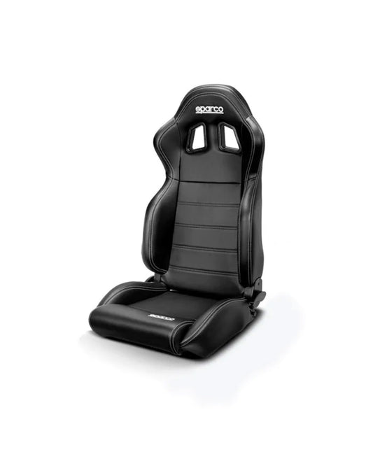 Sparco Adjustable Seat R100 MY22 White Synthetic Leather