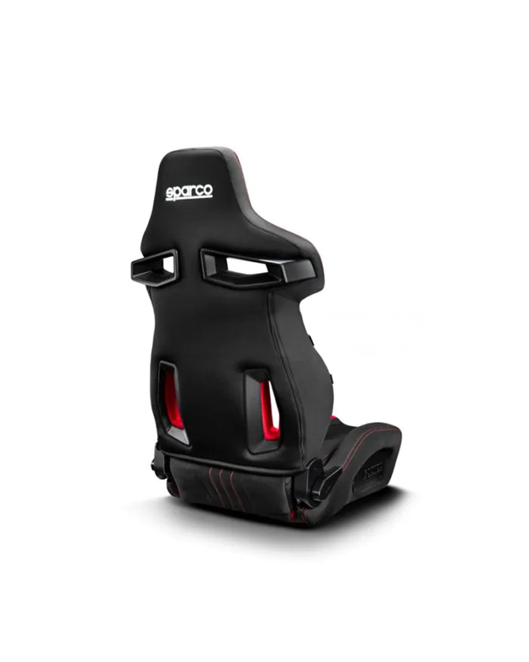 Sparco Adjustable Seat R333 Red Cross Stitching Red Textile