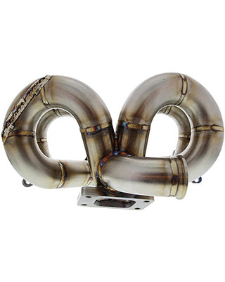 SpeedFactory Turbo Manifold Stainless Steel – Honda Civic / CRX / Del Sol (B-Series, A/C Compatible, 38mm V-Band)