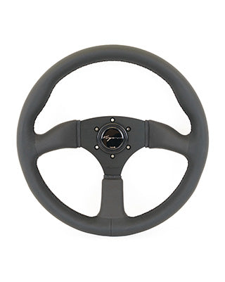 Vigor Spa Steering Wheel – Black Leather – 350mm
